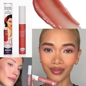 TheBalm Purse-Worthy Lip Gloss in Crossbody NIB